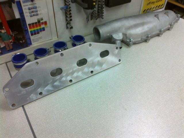 manifold after milling